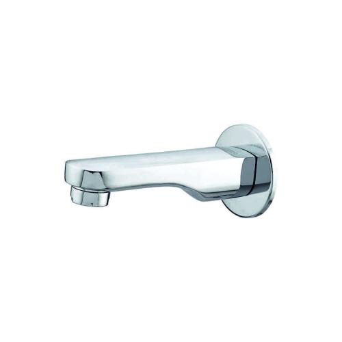 Wall Spout Plain With Wall Flange Small Size Chrome